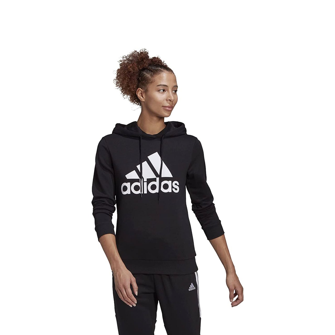 Adidas Essentials Relaxed Logo Hoodie for women
